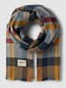 Barts Schal mit Tartan-Karo Marineblau
