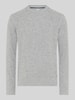 Brax Pullover aus Woll-Kaschmir-Mix Modell 'Rick' Silber