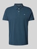 Tom Tailor Poloshirt mit Logo-Stitching Modell 'Basic'  Hellblau