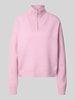 Pieces Regular fit pullover met schipperskraag, model 'OREE' Roze