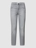 Brax Jeans mit Label-Details Modell 'Shakira' Hellgrau