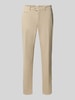 Brax Regular fit chino met achterzakken, model 'Everest' Beige