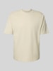 MCNEAL Loose fit T-shirt met ronde hals Zand