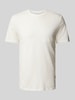 Casual Friday T-shirt met borstzak, model 'THOR' Offwhite