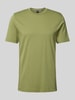 BOSS T-Shirt mit Label-Print Modell 'Thompson' Lind