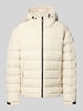 Napapijri Steppjacke mit Kapuze und Reißverschluss Modell 'A-TEREZ' Offwhite