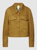Marc Cain Blazer met platte kraag Olijfgroen