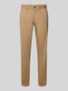 Jack & Jones Regular fit chino met ceintuurlussen, model 'KANE' Beige