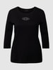 Christian Berg Woman Longsleeve mit 3/4-Arm Black