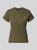Polo Ralph Lauren Regular Fit T-Shirt aus reiner Baumwolle Oliv