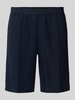 Filippa K Straight Fit Shorts aus Leinen-Mix Marine