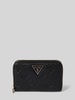 Guess Portemonnaie mit Label-Detail Modell 'CRESIDIA' Black