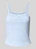 Only Regular Fit Trägertop in Rippoptik Modell 'LEMONE' Hellblau