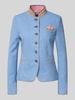 WHITE LABEL Blazer mit Stehkragen Hellblau