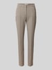 Raffaello Rossi Spodnie materiałowe z wpuszczanymi kieszeniami model ‘ANINA’ Szarobrązowy