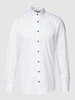 OLYMP Level Five Slim Fit Businesshemd aus Baumwoll-Mix Weiss