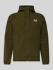 Under Armour Regular fit windbreaker met logoprint Olijfgroen
