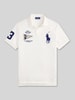 Polo Ralph Lauren Koszulka polo o kroju regular fit z czystej bawełny z haftami Biały