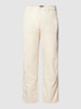 Only & Sons Cargohose mit Label-Details Modell 'EDGE' Ecru