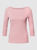 Montego 3/4-Shirt aus Baumwolle Altrosa