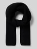 MSCH Copenhagen Grobstrick-Schal aus Viskose-Mix Modell 'GALINE RACHELLE' Black
