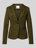 ICHI Blazer met reverskraag, model 'KATE' Groen