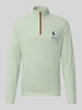 Polo Ralph Lauren troyer o kroju regular fit z krótkim zamkiem błyskawicznym Jasnozielony