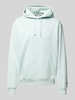 CHAMPION Hoodie met labelstitching Lichtblauw