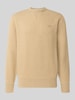 Superdry Sweatshirt aus Baumwoll-Mix Beige Melange