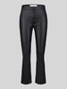 Raffaello Rossi Wide Leg Kunstlederhose aus Viskose-Mix Modell 'MACY' Black