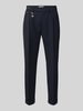 Manuel Ritz Slim Fit Hose mit Viskose-Anteil Marine