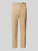 Polo Ralph Lauren Regular Fit Leinenhose mit Knopf- und Reißverschluss Beige