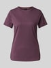 BOSS Orange T-Shirt mit Label-Detail Aubergine