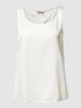 MaxMara Leisure Blousetop in effen design, model 'PAN' Wit