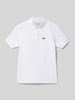 Lacoste Regular Fit Poloshirt mit Label-Detail Weiss