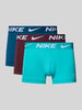 Nike Trunks mit elastischem Bund im 3er-Pack Bleu