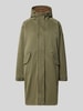 Blonde No. 8 Parka mit Kapuze und Pattentaschen Modell 'EMMA' Khaki