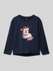 Name It Longsleeve mit Rundhalsausschnitt Modell 'VISMAS' Marine