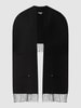Esprit Poncho met opengewerkte voorkant  Zwart
