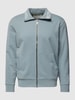 Tom Tailor Sweatjacke mit Label-Print und Eingrifftaschen Mint