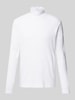 Christian Berg Men Longsleeve mit Rollkragen Weiss