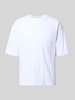 Jake*s Studio Men Relaxed Fit T-Shirt mit Rundhalsausschnitt Weiss