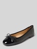 INUOVO Ballerinas mit Schleifendetail Black