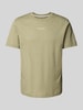 Marc O'Polo Regular fit T-shirt van puur katoen Mintgroen