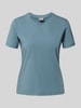MM Regular Fit T-Shirt aus reiner Baumwolle Modell 'MULINO' Hellblau