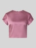 Rinascimento Bluse aus Satin Altrosa