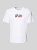 Jack & Jones T-shirt z nadrukiem z logo model ‘CORP’ Biały