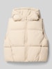 Mango Steppweste mit Kapuze Modell 'luisa' Ecru