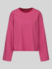 ONLY Relaxed Fit Langarmshirt aus reiner Baumwolle Modell 'FREJA' Pink Melange