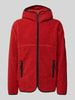 Didriksons Sherpa jacket met ritszakken, model 'BROR' Rood